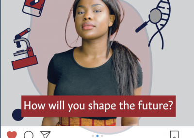 Coleman Institute How Will You Shape the Future? Instagram Post