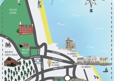 St. Andrews Illustrated Map